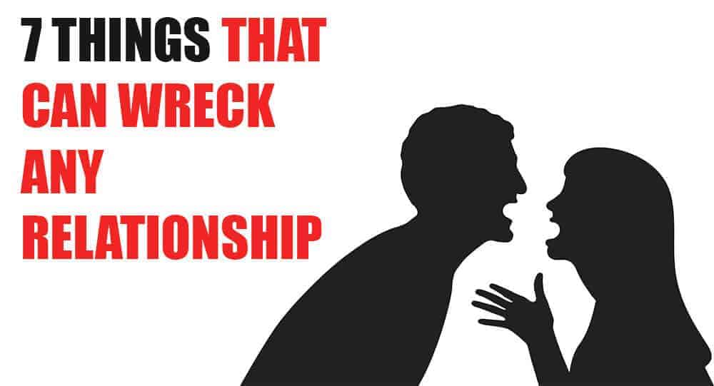 Things That Kill A Relationship