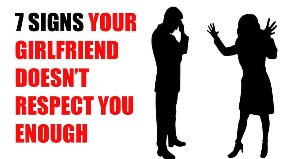 Respect signs of relationship lack of in 10 Signs