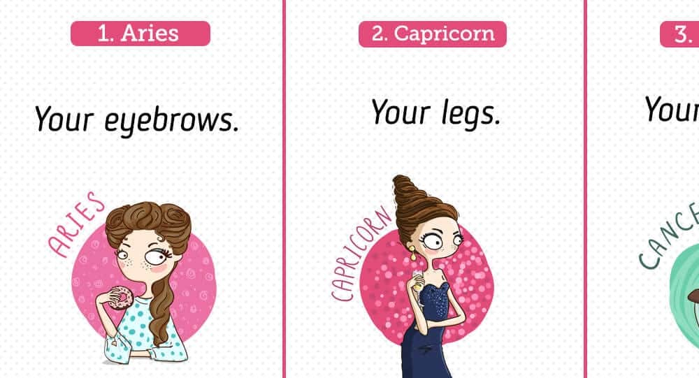 Most Stunning Body Features Based On Your Zodiac Sign