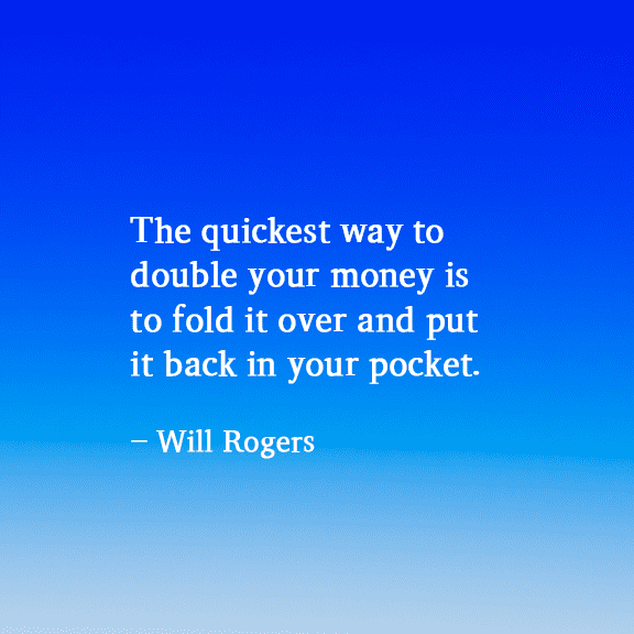 Will Rogers Quote