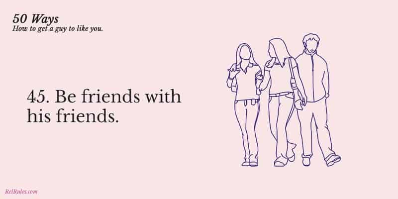 how to get a guy to like you