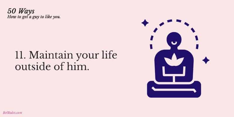 get a guy to like you