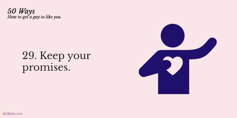how to get a guy to like you