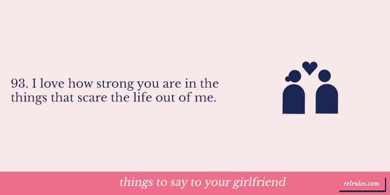 things to say to your girlfriend