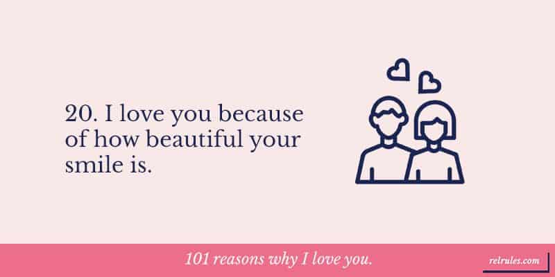 I many one the of you reasons love 100 Reasons