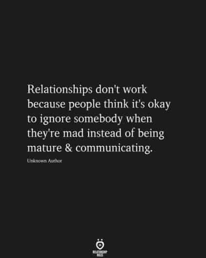 Being relationship mature a quotes about in 20 Disappointment