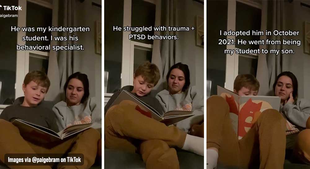 Images via @paigebram on TikTok