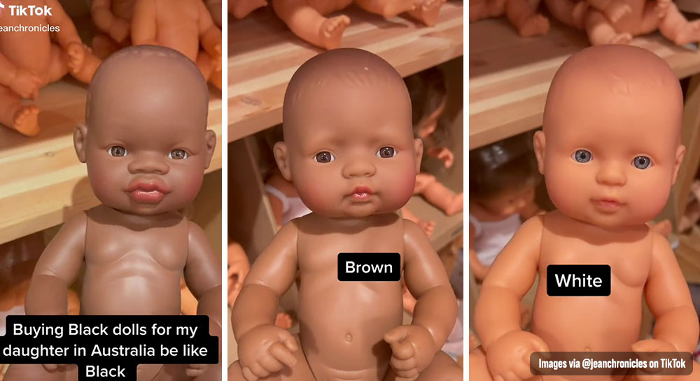 Images via @jeanchronicles on TikTok