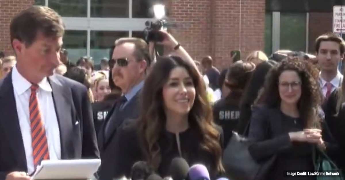 Camille Vasquez celebrated the verdict Outside Court After Johnny Depp’s Win