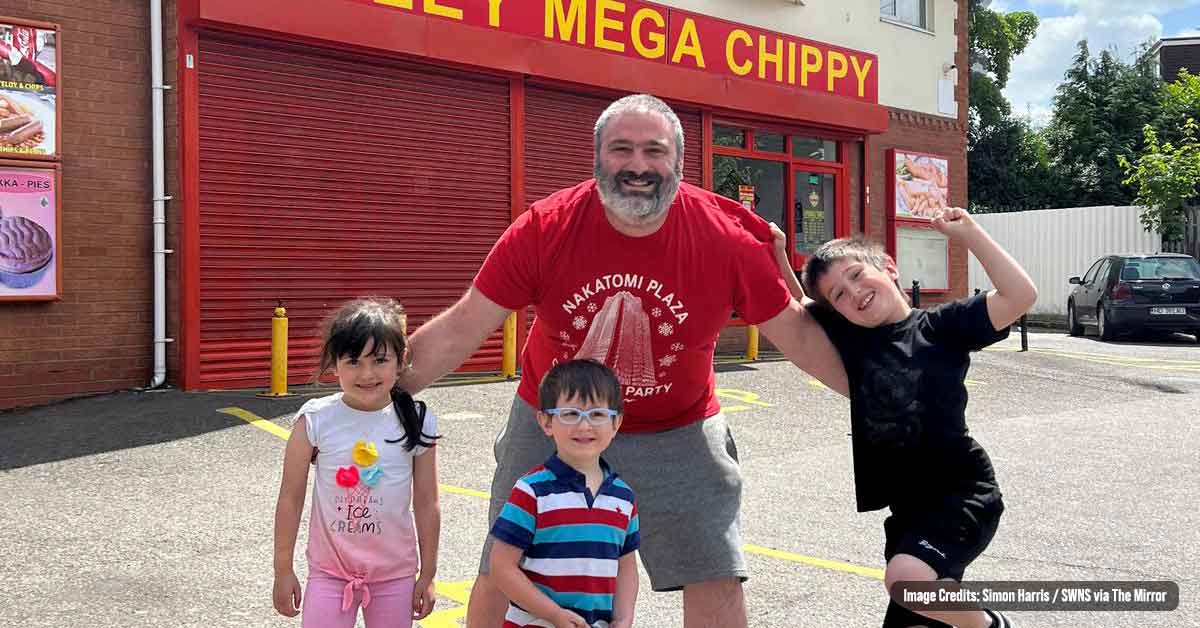 Dad Took his Four Kids on a 5-Hour-Long Drive to Binley Mega Chippy only to Find it Closed