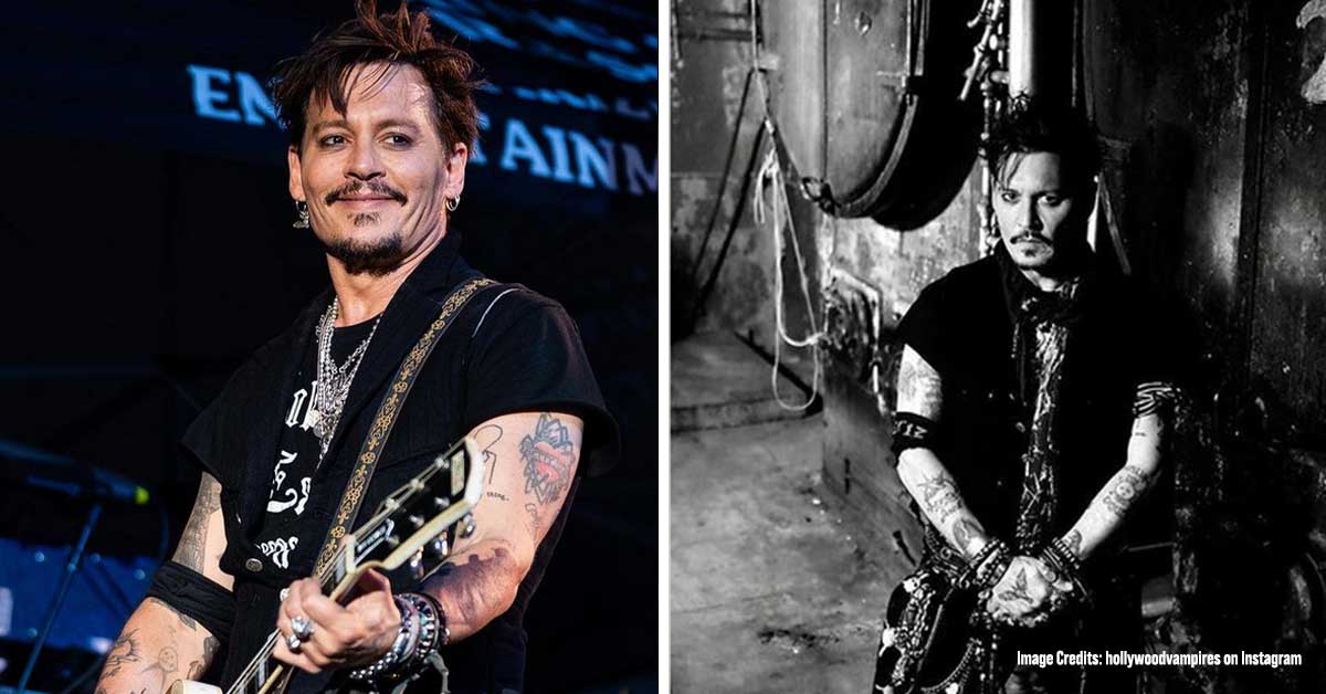 Johnny Depp Reunites with Hollywood Vampires And Ready To Release New Album