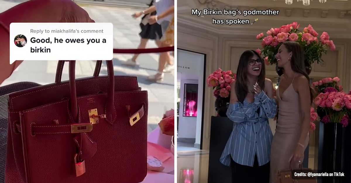 Man Had to Buy His Wife A Birkin Bag To Apologize For Becoming Overexcited After Spotting Mia Khalifa In Their Hotel