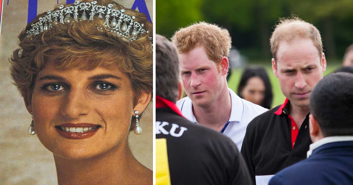 Princess Diana Would Be Heartbroken To See Harry and William’s Never-Ending Feud