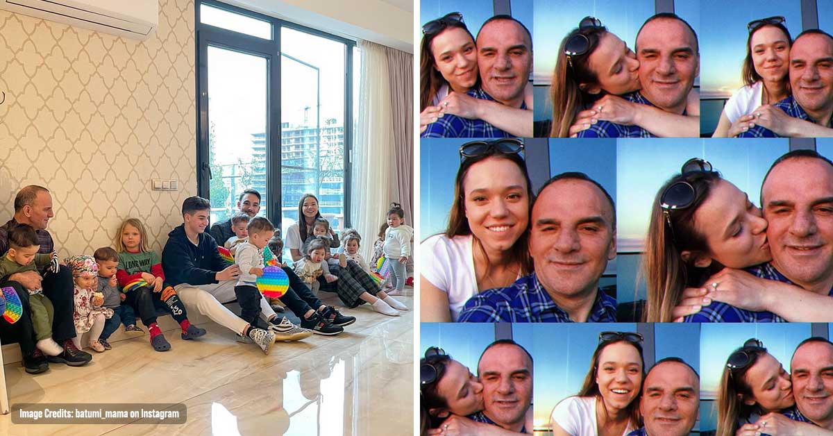 Russian Woman who had 22 Babies with a Millionaire said She Can’t Stand Her Husband’s Absence Who’s Been Arrested