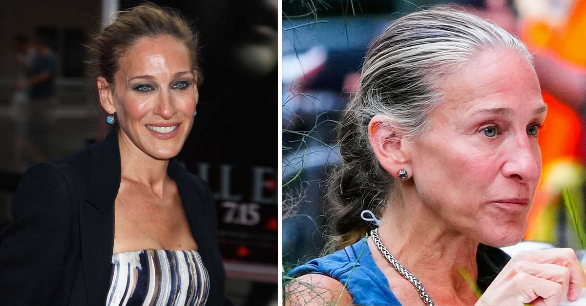 Sarah Jessica Parker looks Stunning in her No-Makeup Photos; What a Natural Beauty!