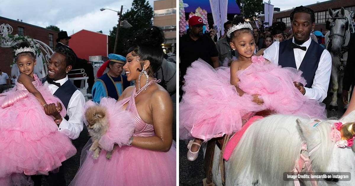 Cardi B And Offset Gifted Their Daughter $50k Cash Money For Her 4th Birthday