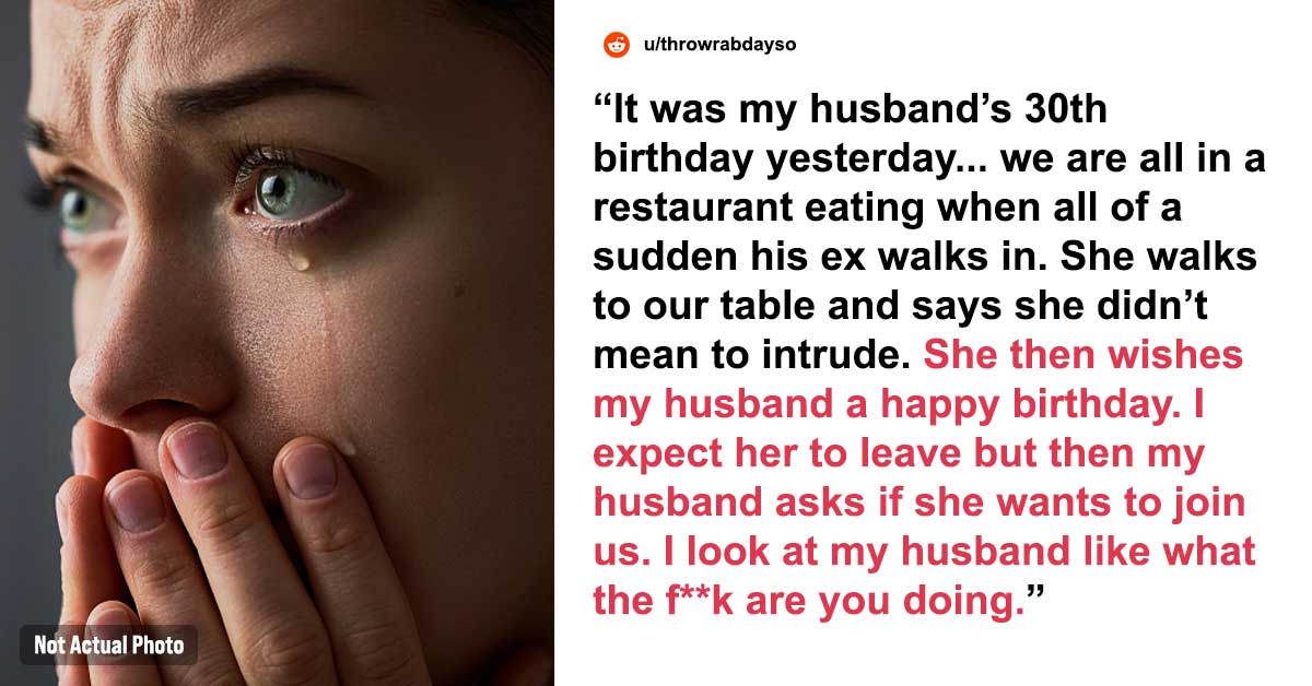 Wife Walked Out of Husband’s Birthday Dinner After His Former Girlfriend Made a Surprise Entrance