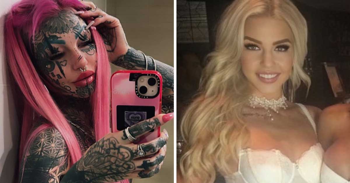 Australian Model says She Struggles to Find a Good Job with Her Entire Body Covered with Tattoos