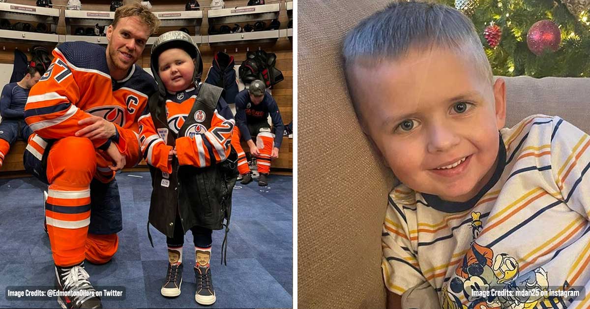 Edmonton Oilers Superfan Ben Stelter Lost his life to Brain Tumor at the age of 6