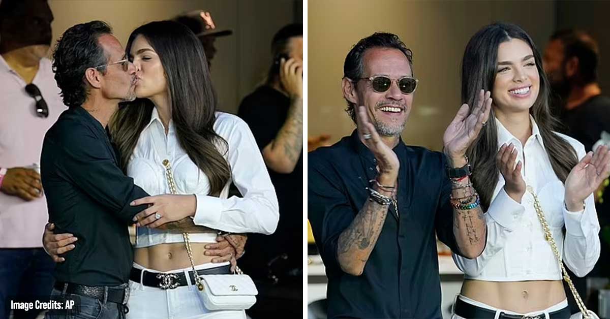 Marc Anthony is on a PDA Spree with Fiancée Nadia Ferreira while his ex-wife J.Lo is on her Honeymoon with 4th husband Ben Affleck