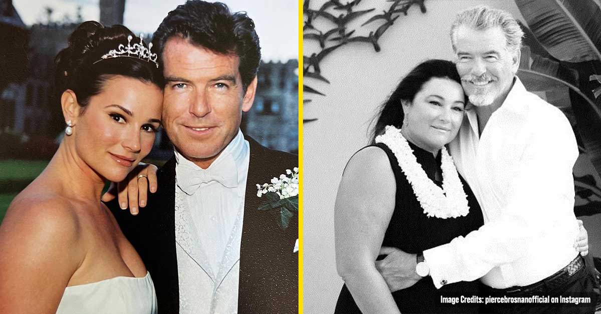 Pierce Brosnan Slammed Trolls for Commenting on his Wife's Weight