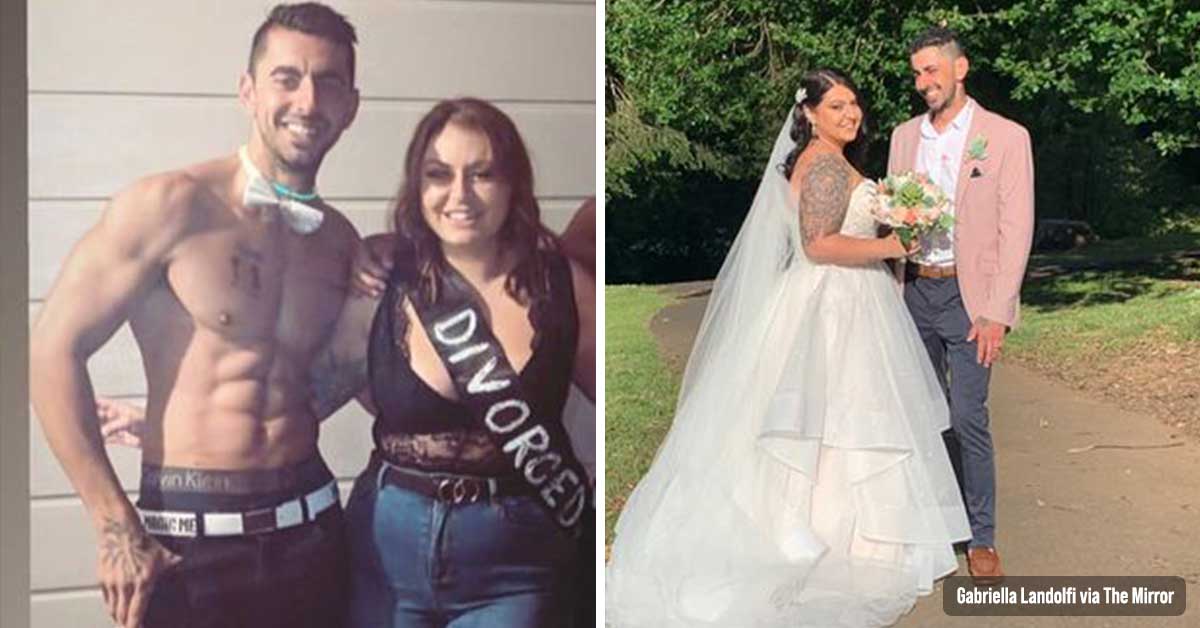 Woman Married a Topless Waiter She Booked For Her Divorce Party