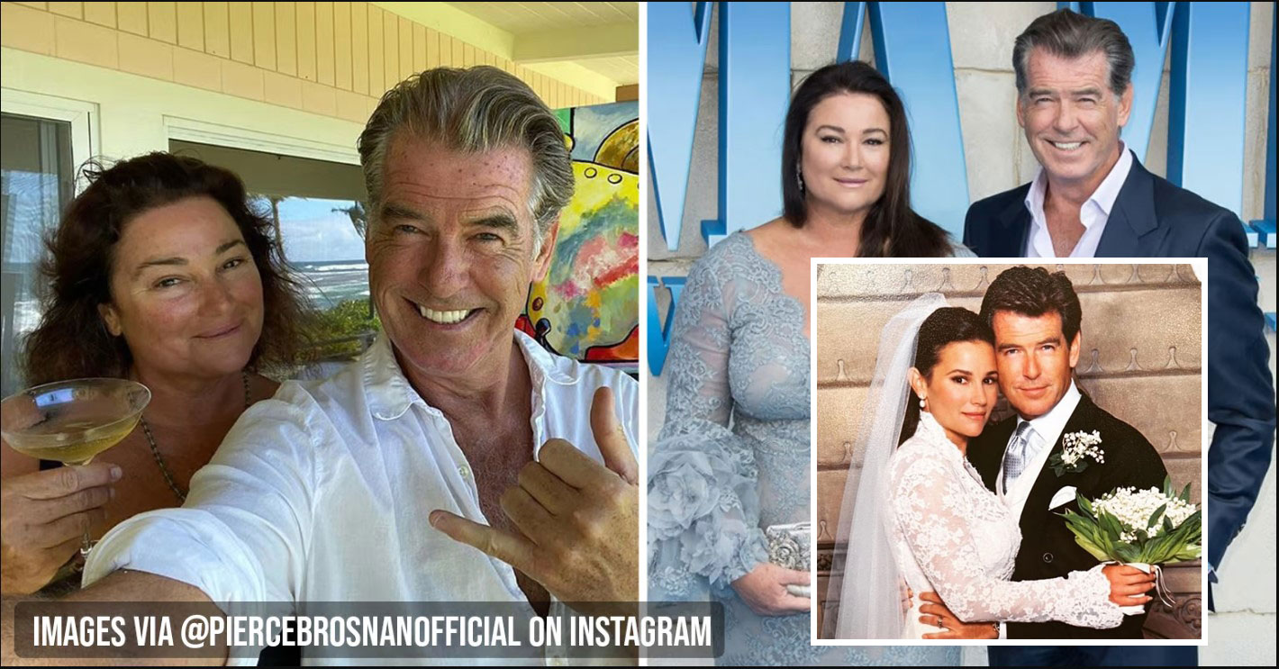 ‘I could do it all again’: Pierce Brosnan shares epic throwback with wife Keely Shaye to mark their wedding anniversary