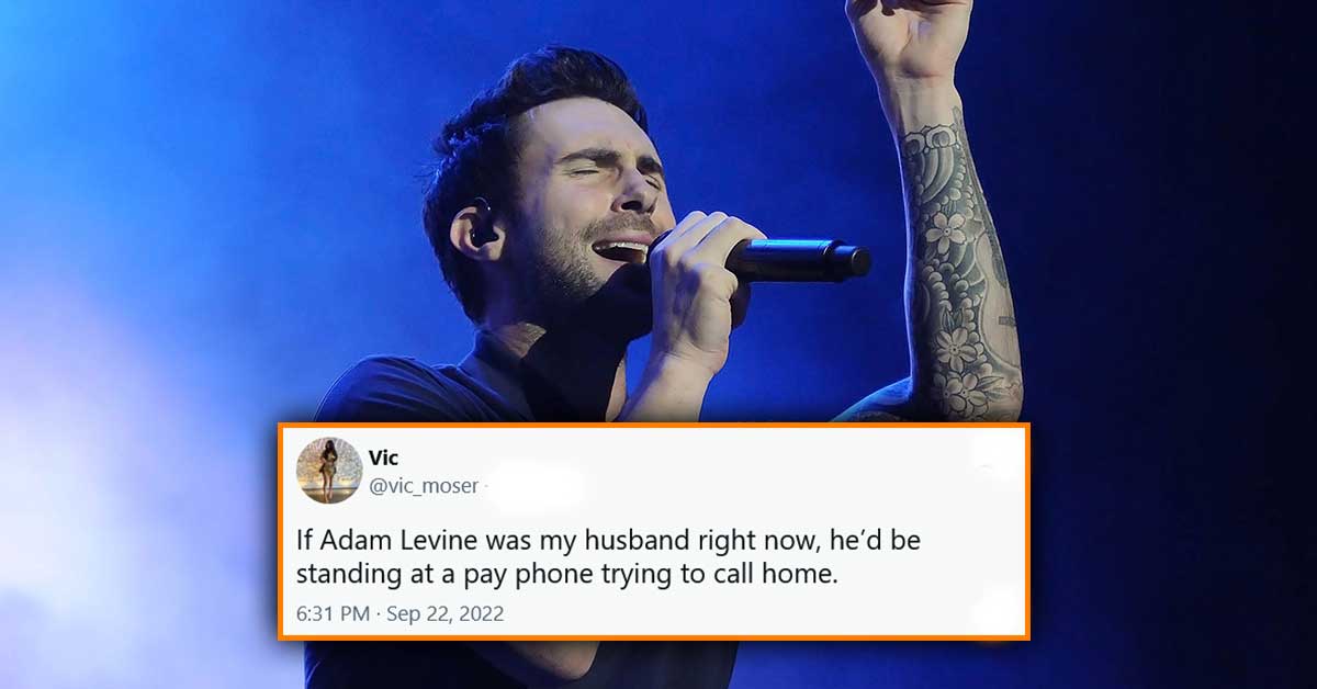 Adam Levine gets Trolled on the Internet Amid Cheating Scandal