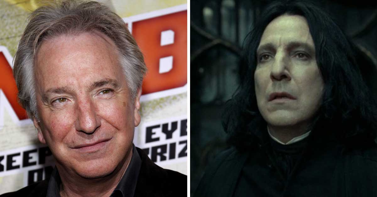 Alan Rickman’s Secret Journals Reveal why he Continued Playing Severus Snape in Harry Potter After Cancer Diagnosis