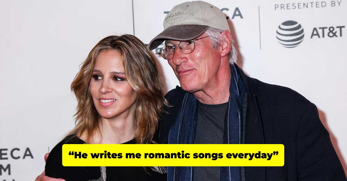 Alejandra Silva says Richard Gere Makes Her Feel like the Luckiest Woman in the World