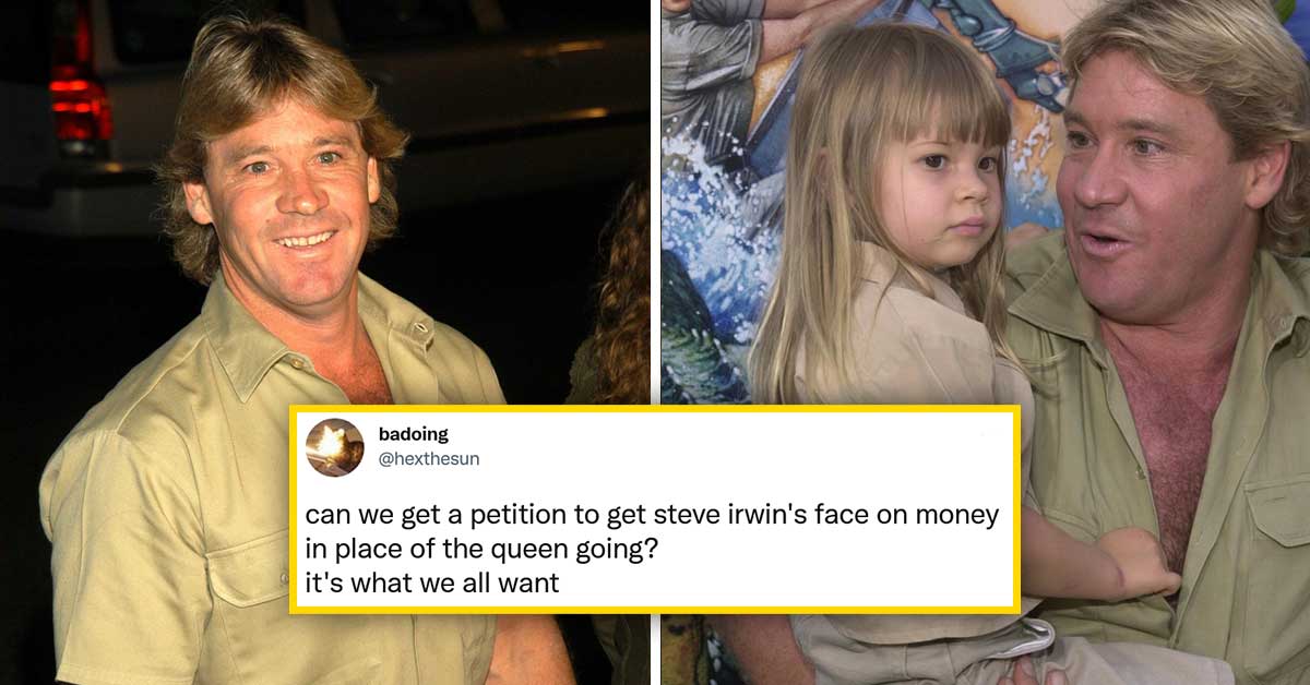 Australians Demand Steve Irwin’s face be Printed on their Currency instead of King Charles III