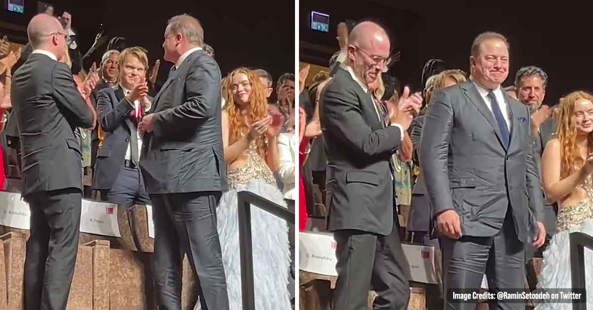 Brendan Fraser Sobbed during a six-minute-long Standing Ovation at the Venice Film Festival