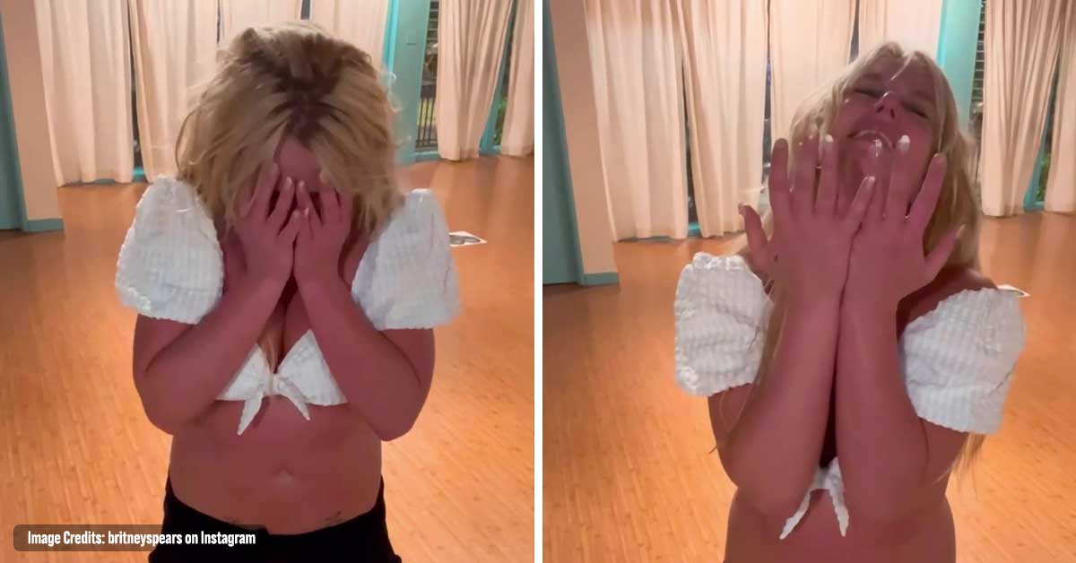 Britney Spears Teared up in her New Instagram Video, and Fans are Concerned