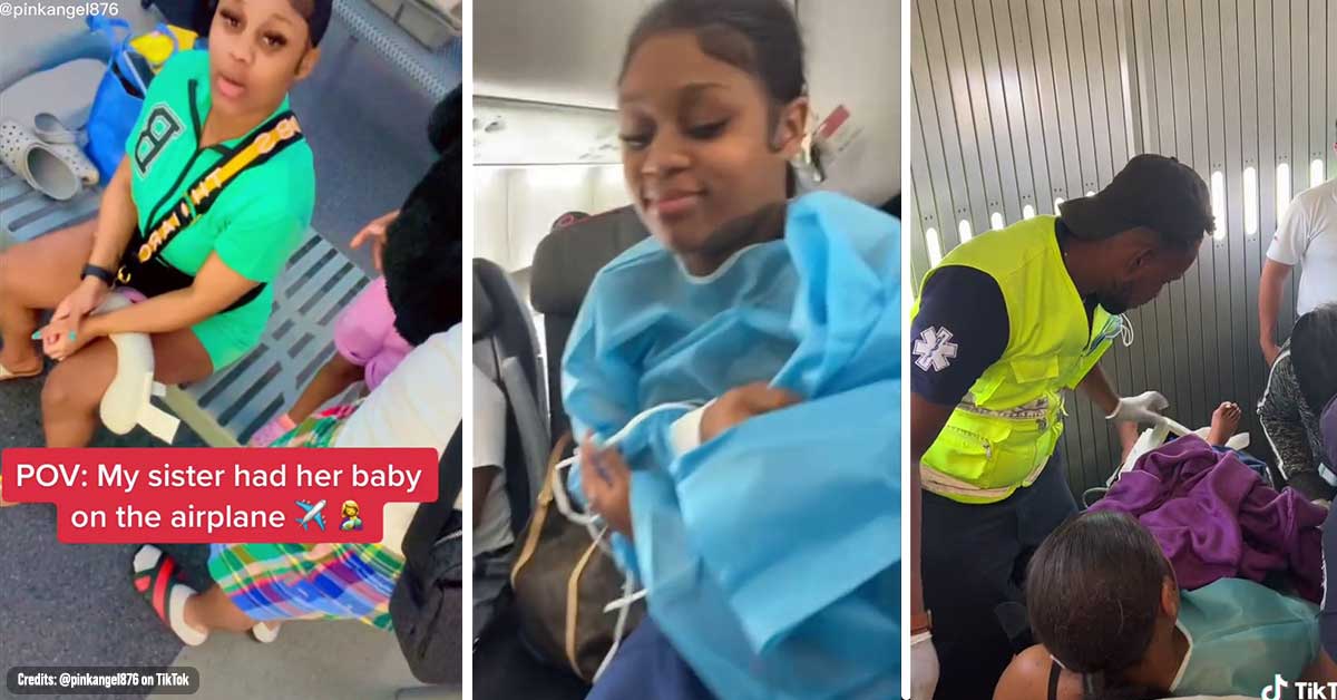 Passengers Shocked as Woman Gave Birth on Flight – “Welcome Baby Air”