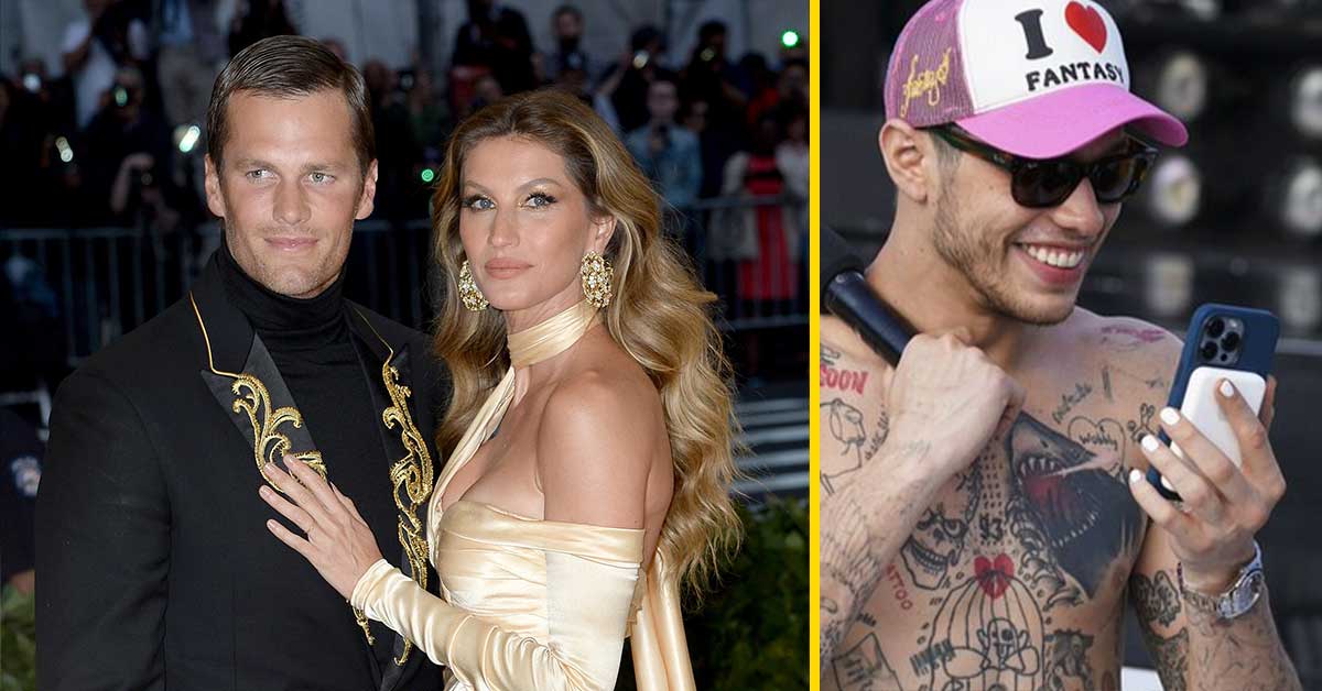 Gisele Bündchen is “Calling it Quits” with Tom Brady, and People Already Want her to Date Pete Davidson
