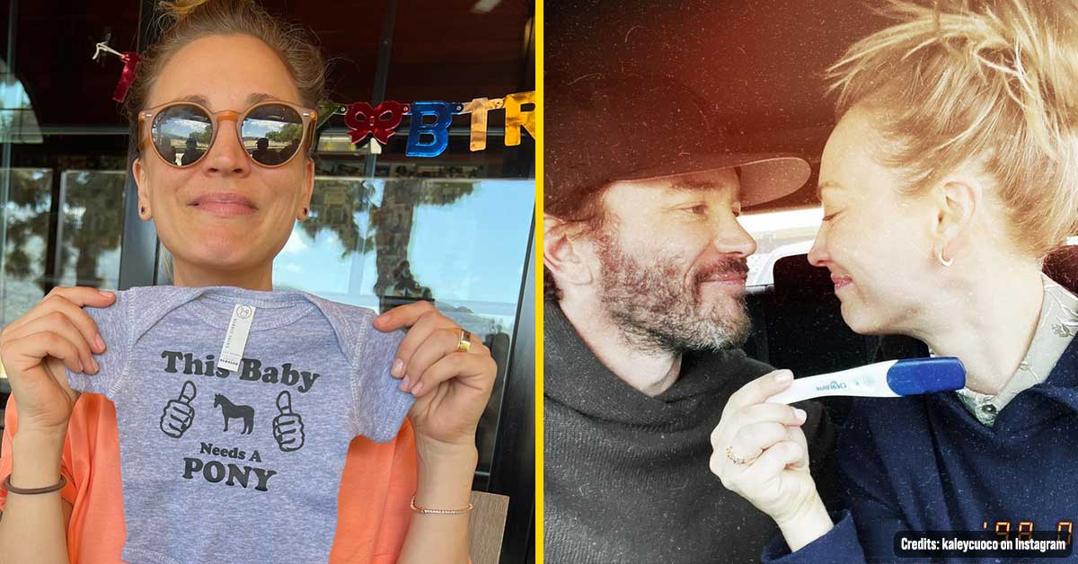 Kaley Cuoco and Tom Pelphrey are expecting; The Couple will be Parents to a BABYGIRL!