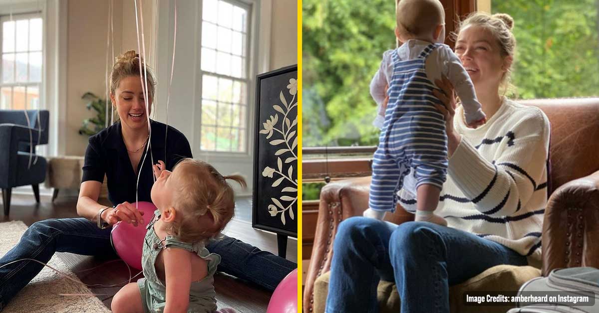 Amber Heard has Moved to Europe with her Daughter Oonagh and has No Plans to Return to Hollywood Anytime Soon
