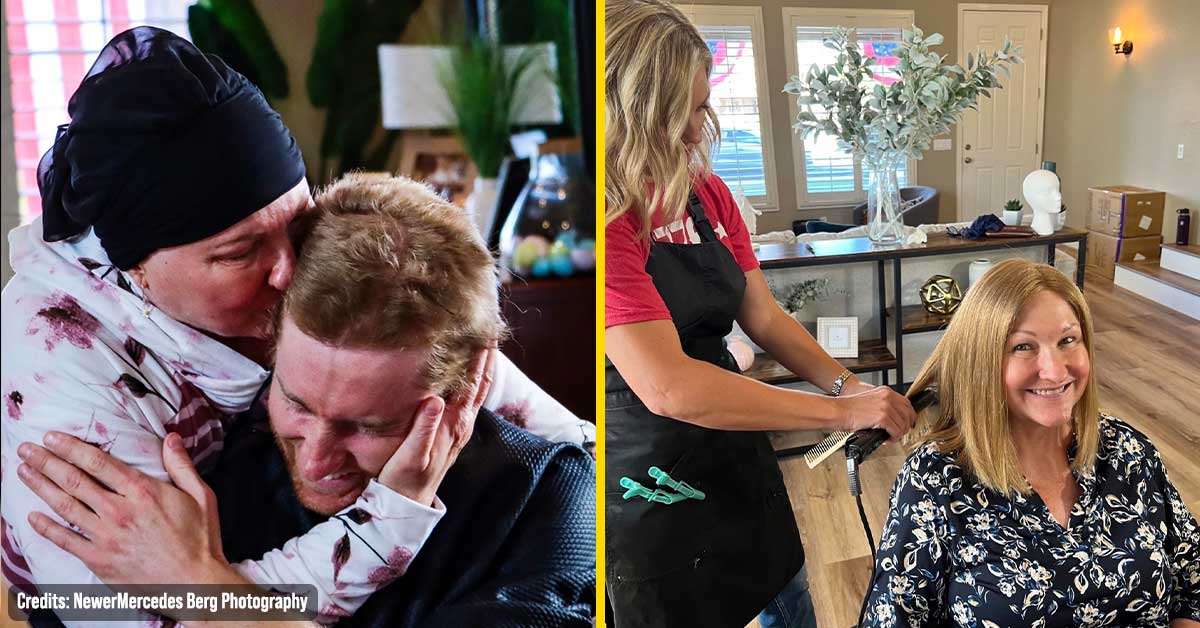 Arizona Man Donated Hair to his Mom Who Battled a Recurrent Brain Tumor for 20 years