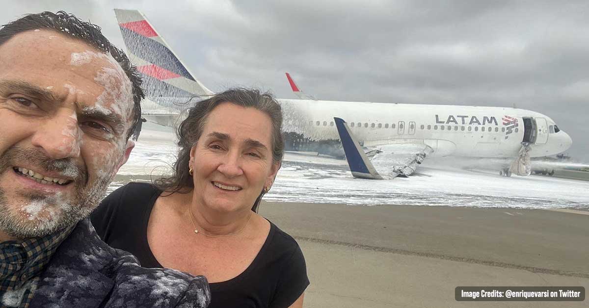 Couple Sparked Debate by Clicking a Selfie After Disastrous Plane Crash in Peru