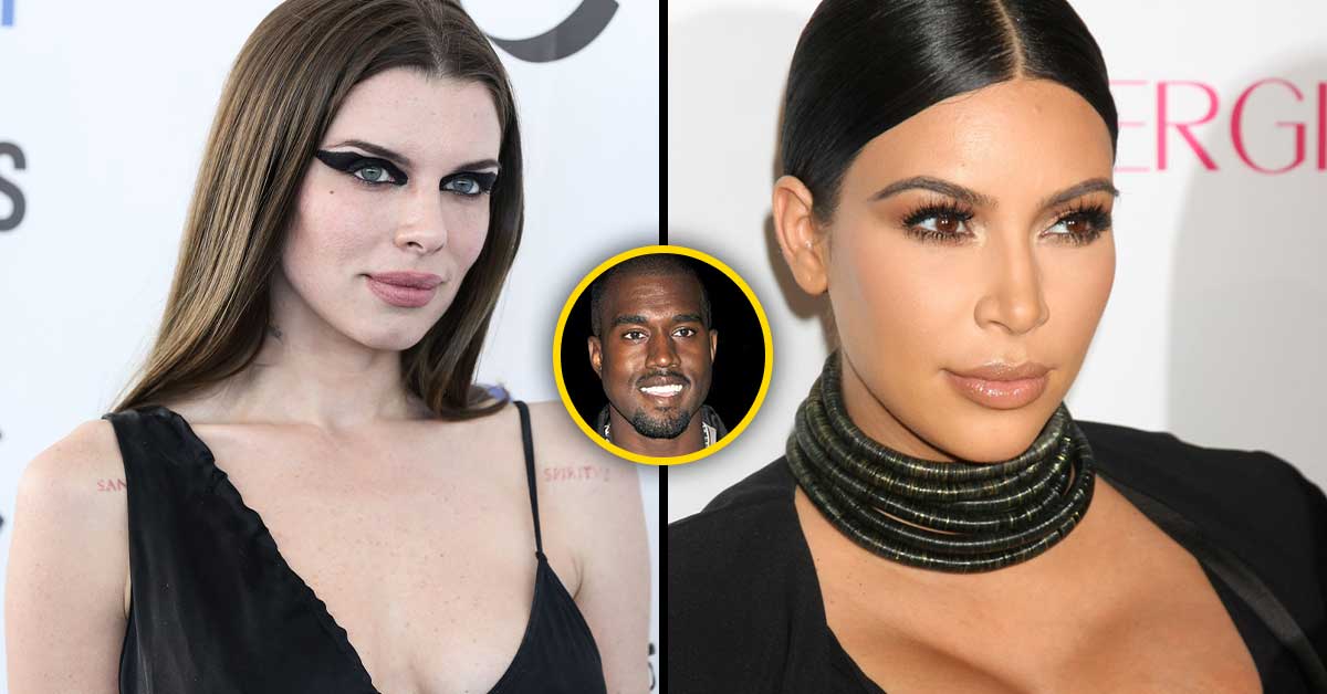 Julia Fox says She Only Dated Kanye West So that He Would Stop Bothering Kim Kardashian         