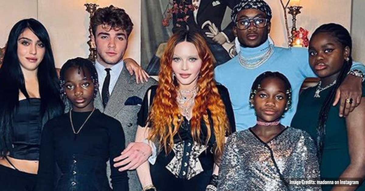 Queen of Pop Madonna, 64, Shares Rare Family Photo with all SIX Children on Thanksgiving