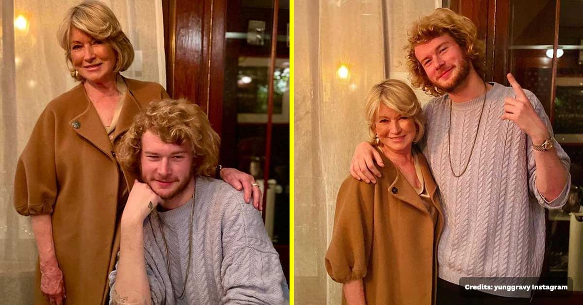 Yung Gravy, 26, took Martha Stewart, 81, to a Bat Mitzvah for a Date