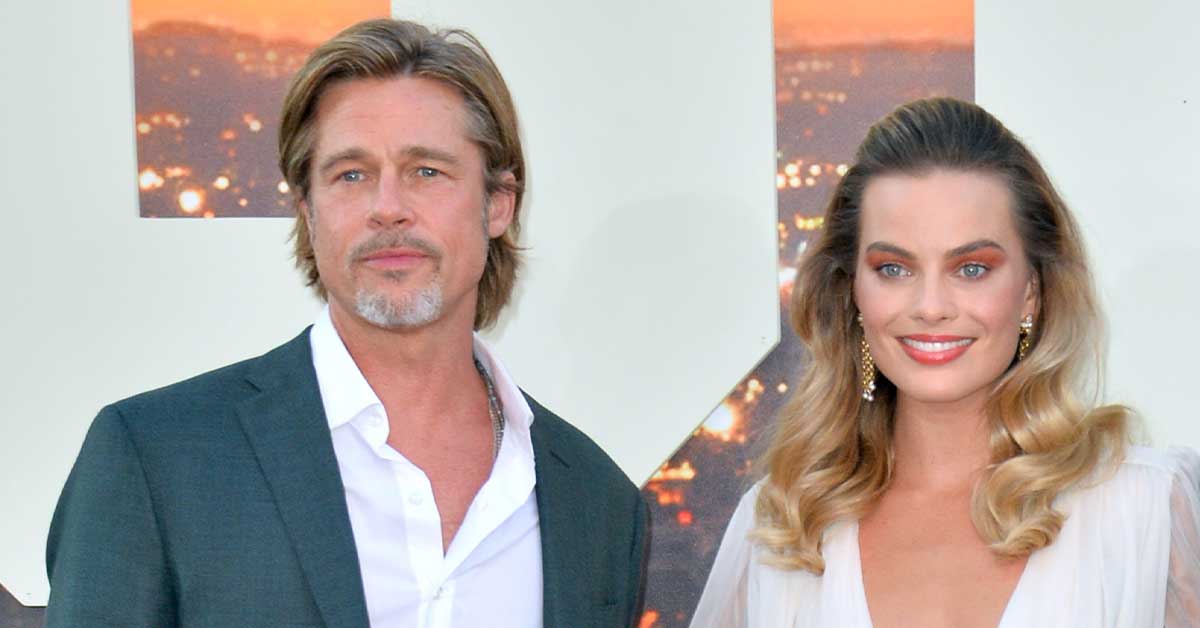 Brad Pitt Defends Margot Robbie After Backlash over Unscripted Kiss in Babylon