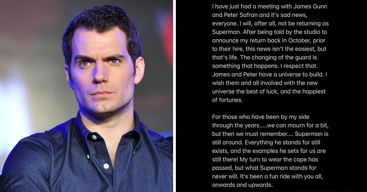 Fans are Enraged as Henry Cavill isn’t Returning to Superman After Quitting The Witcher