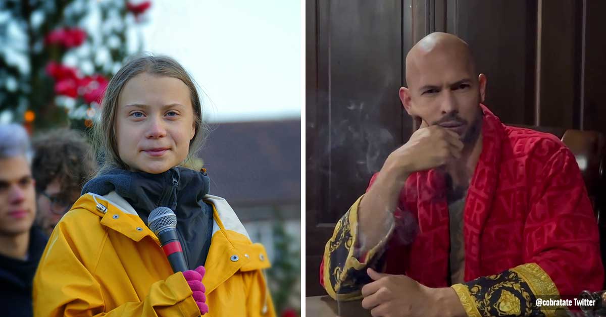 Greta Thunberg Takes Another Savage Swipe at Toxic Andrew Tate