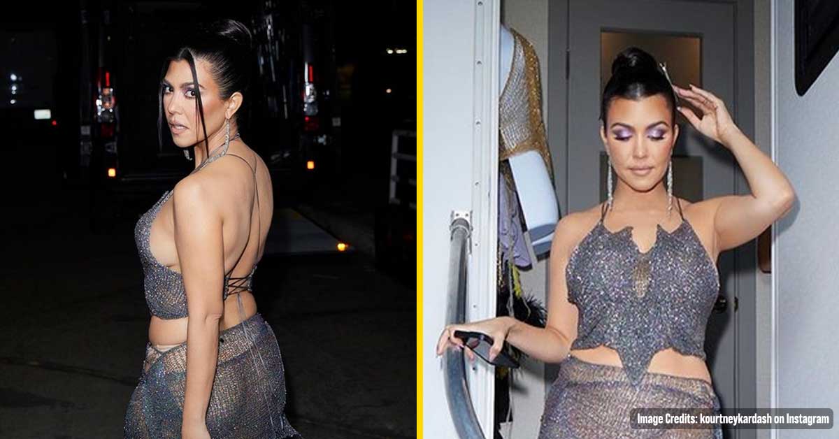 Kourtney Kardashian Praised for Showing ‘That Natural Body Image’ in Sheer outfit