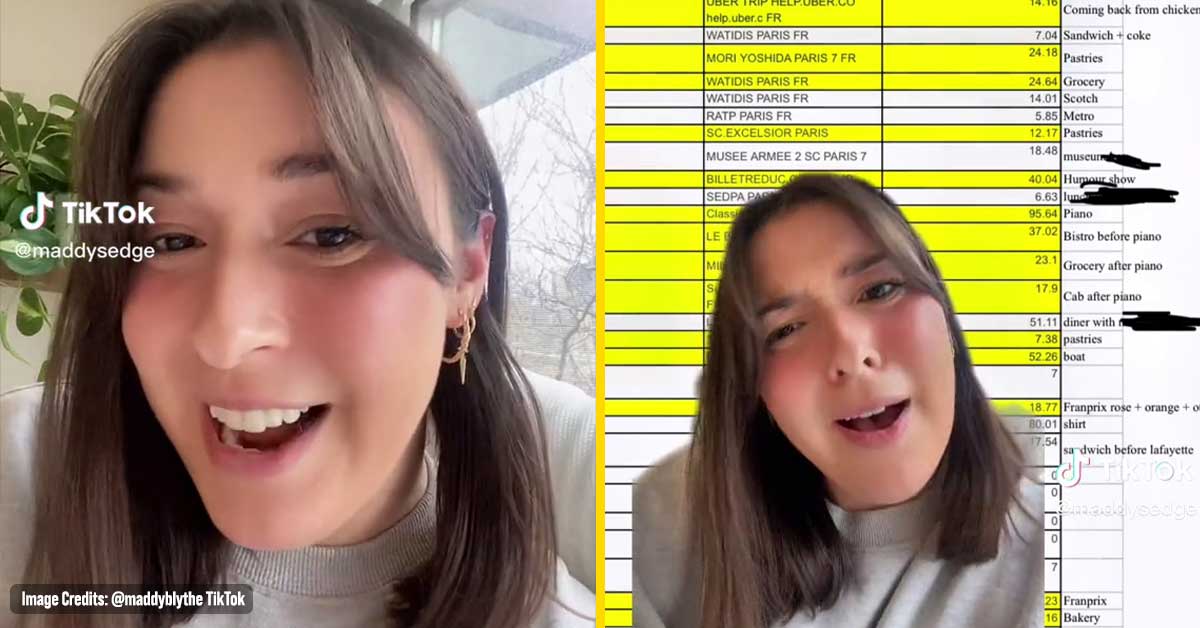 Woman Revealed Her Ex-Boyfriend had Spreadsheets for Everything he Bought for her Down to Last Penny