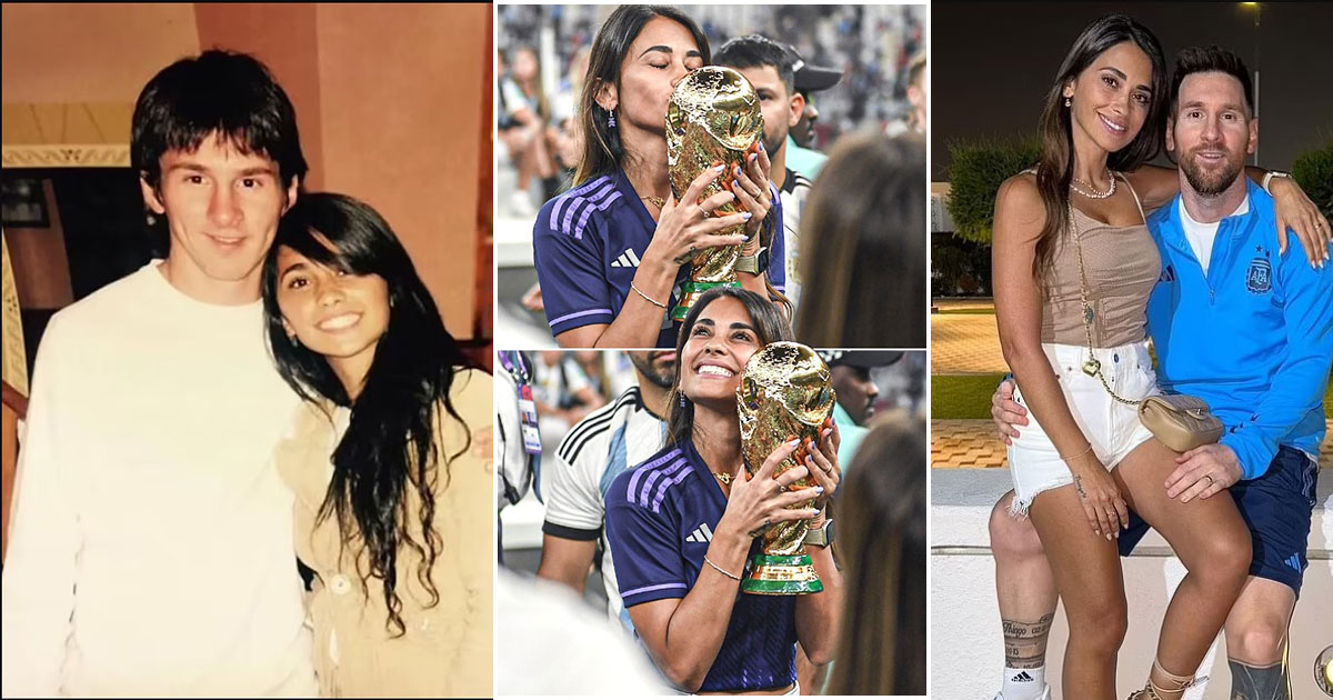 Meet the WAG who won Lionel Messi’s heart when they were just five