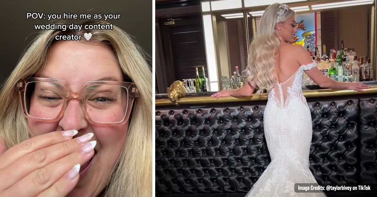 Content Creator Charges $1500 to Capture Weddings for Social Media