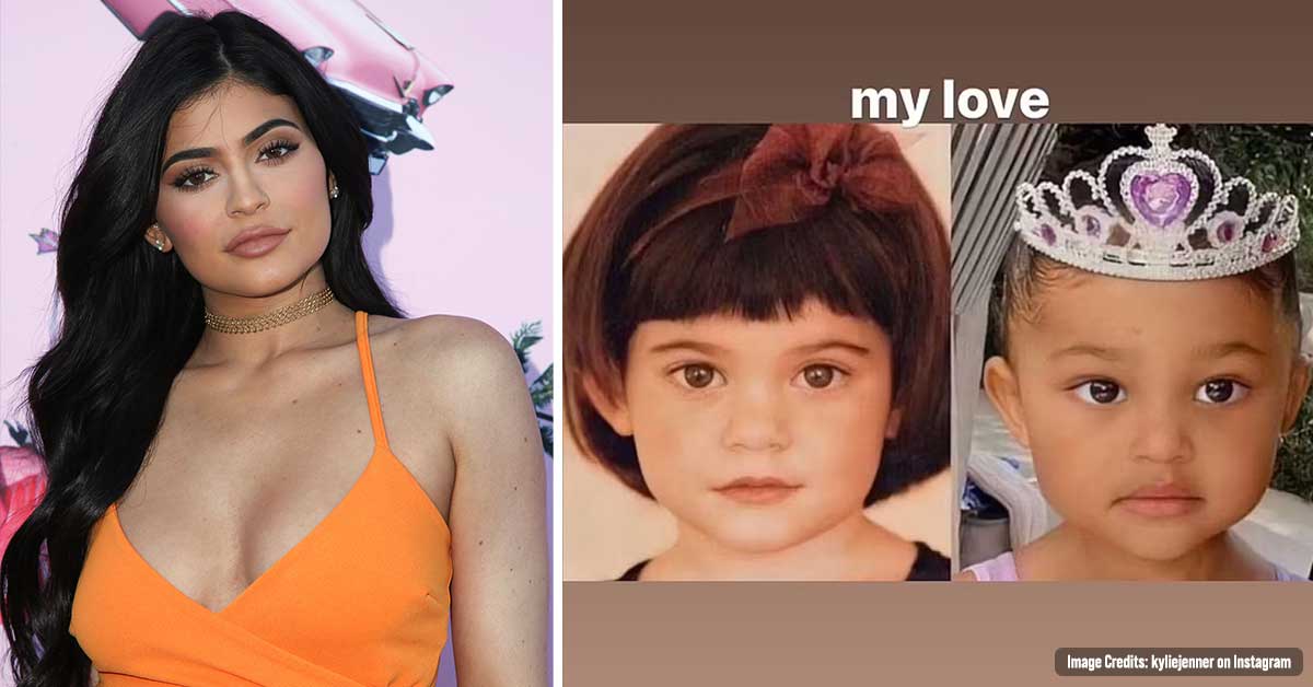 Kylie Jenner Shares Sweet Comparison Photo of Herself and Daughter Stormi